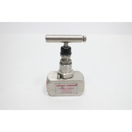 OLIVER MANUAL NPT STAINLESS 10000PSI 1/4IN NEEDLE VALVE F25S/AG/HP/NA